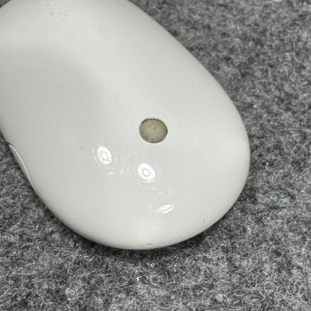 GENUINE Apple Wireless Bluetooth Mighty Mouse Model A1197‎ Tested